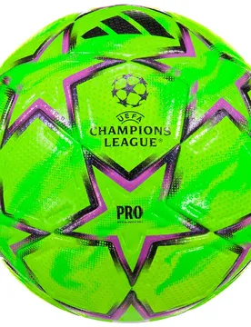 Ballon De Football Uefa Champions League Pro Winter Lucid Lemon / Purple Burst 5 unisex