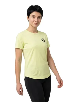 Maglietta A Maniche Corte Vertic Dri Pastel Yellow - Scott - FashionsVida