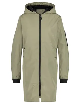 Giacca Long Bomber Rain Pistachio Green