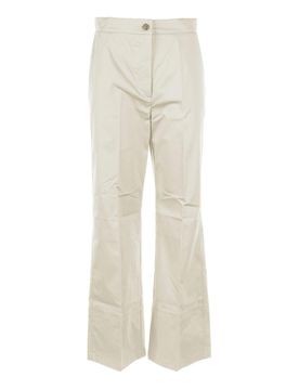 Pantalone A Vita Alta Wide Leg