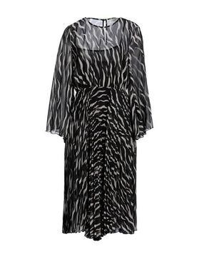 Vestido midi Mujer Negro M,S Mujer