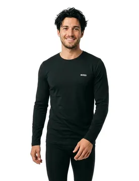 T-shirt à Manches Longues Mix&match R 10259917 Black L