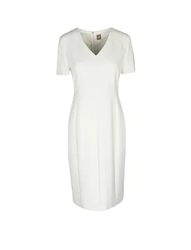 Businesskleid DAMAISA weiss 44 damen - BOSS - FashionsVida