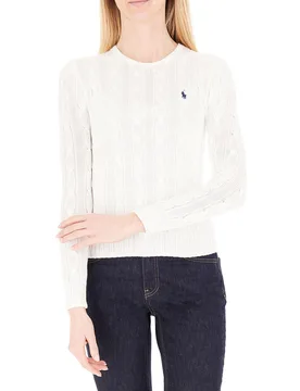 Maglione girocollo POLO BIANCO S - Ralph Lauren - FashionsVida