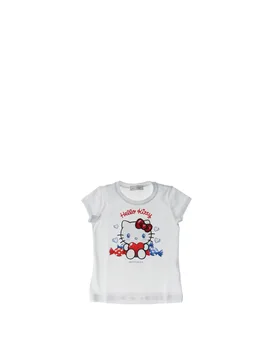 T-shirt girocollo BIANCO 4 - Monnalisa - FashionsVida