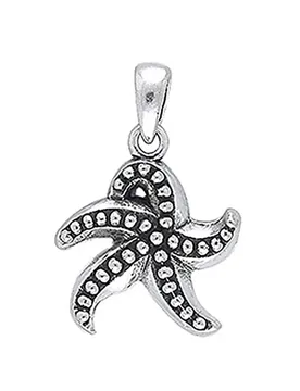 Dive Silver Ciondolo Starfish