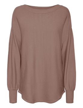 VERO MODA Jersey 'NANCY' marrón