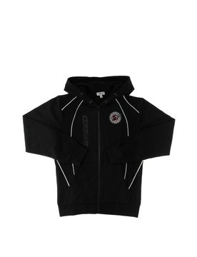 Yours Felpa con cappuccio NERO L