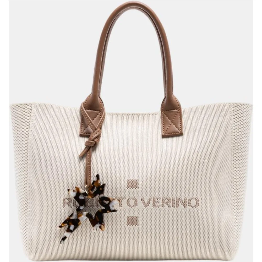 Bolso de mujer de mano Zendaya Satchel punto - Roberto Verino - FashionsVida