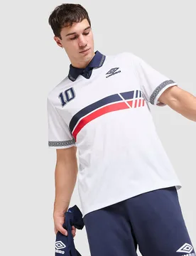 Retro Shirt - Herren, Weiss - male - Size: M - Umbro - FashionsVida