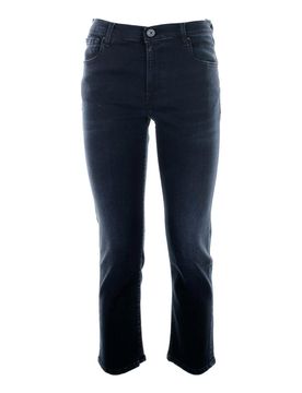 Re-Hash Pantalone Blu A Vita Alta