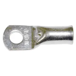 Mm2 Copper Eye Terminal 15 Units Silver 10 mm unisex