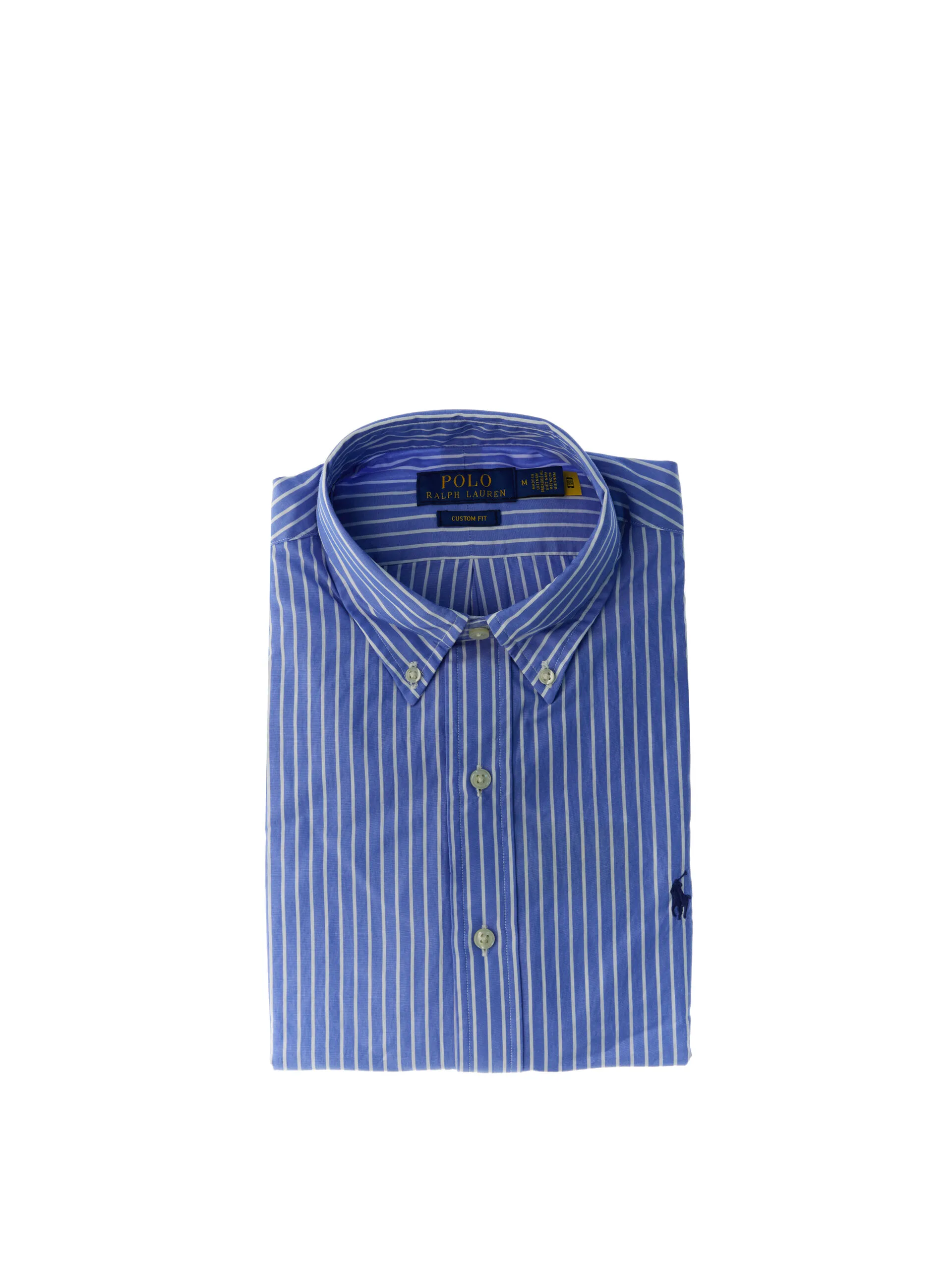 Camicia maniche lunghe POLO AZZURRO OXFORD XL - Ralph Lauren - FashionsVida