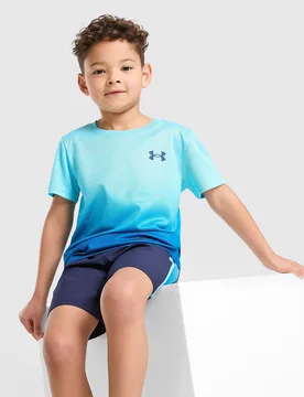 Completo Fade Maglia/Pantaloncino Bambino - Blu, blu blu Bambino taglia 6-7Y - Under armour - FashionsVida