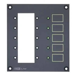 Dc 5 Disy Rocker 1p Module Black One Size unisex