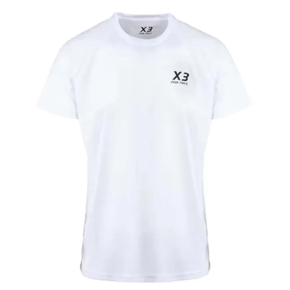San Luis Short Sleeve T-shirt White L - X3 - FashionsVida