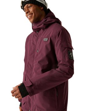 Twin tip chaqueta esquí hombre Granate (S)