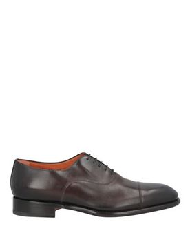 Schnürschuh Herren Dunkelbraun 39,39.5 Herren