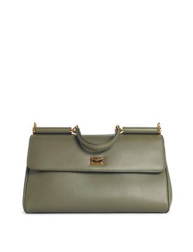 Borsa a mano My Sicily media in pelle