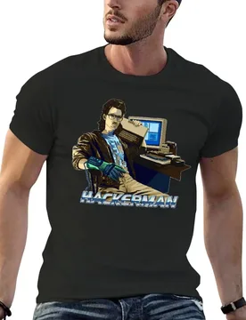 HACKERMAN T-Shirt graphic shirts new edition graphics plain t shirts men - Aliexpress - FashionsVida
