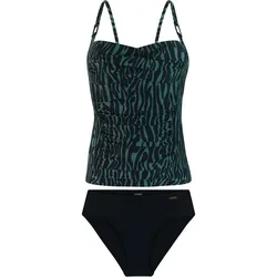 PRTOnce Damen Tankini, grün XXL44C