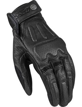 Guanti Moto In Pelle Custom RUST Nero CE taglia L