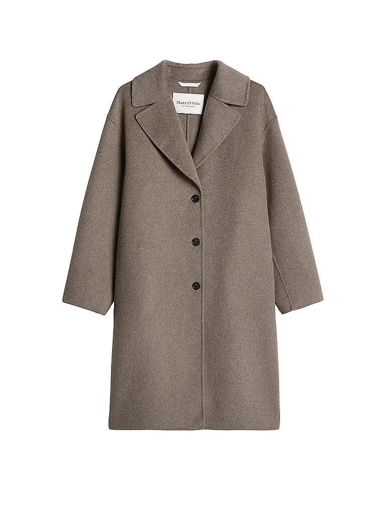Wollmantel marrone chiaro 36 - Marc O'Polo - FashionsVida