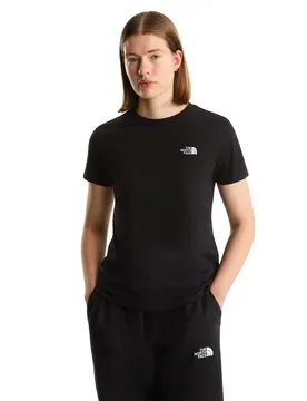 T-shirt à Manches Courtes Evolution Simple Dome TNF Black L