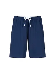 Pyjamashorts SOLID LOVE blue zodiac dunkelblau M damen