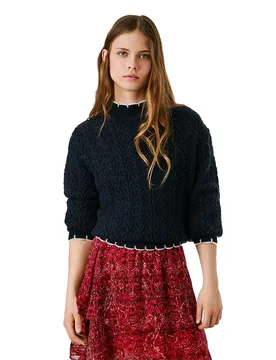 Pull Charil Dulwich Blue S - Pepe jeans - FashionsVida