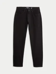 Straight Fit 360 Flex Stretch Jeans Black/Black male