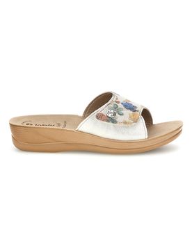 Ciabatte Beige Floreali 68 VR 40