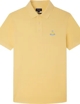 FaÇonnable Polo A Maniche Corte Pima Birdie Lemon Yellow 3XL