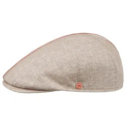 Jasper Stripes Linen Cap by - beige - Size: 58 cm
