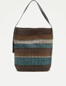 Jo & Mr. Joe - Bolso hobo con colores combinados - Jo & Mr. Joe - FashionsVida