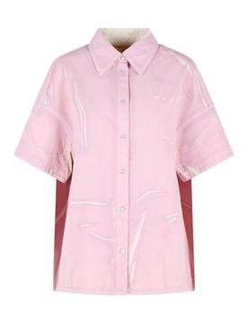 Marni Camicia in cotone rosa