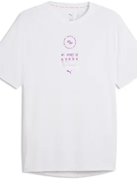 T-shirt à Manches Courtes X Hyrox Dryelite White L - Puma - FashionsVida