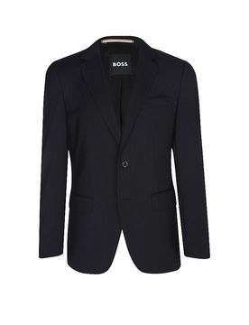 Sakko Slim Fit H-HUGE dunkelblau 56 herren