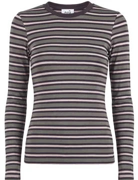 T-shirt - 480649 - Beige/Militare - Niu - FashionsVida