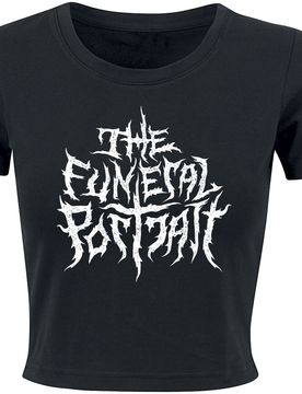 T-Shirt - Metal Logo - XS bis XL - für Damen - Größe S - schwarz - Lizenziertes Merchandise! - Frauen - female