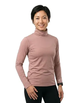 Pull à Col Roulé 35l4726 Rose Dust XL - CMP - FashionsVida