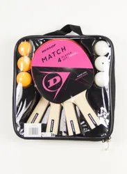 RACCHETTE SET 4 MATCH PLAYER PING PONG UNI