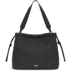 Bolso de hombro de mujer puffy bear grande con osos