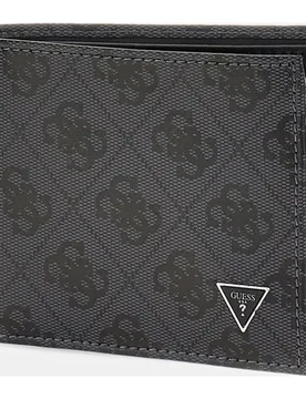 Cartera de hombre plegable con bolsillo interior para monedas - Guess - FashionsVida
