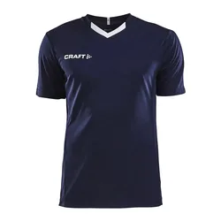 T-shirt à Manches Courtes Progress Contrast Navy / White M