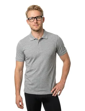 Polo à Manches Courtes Crossover 20183 Grey-Flecked 4XL - MASCOT - FashionsVida