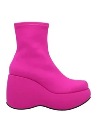 Stiefelette Damen Fuchsia 38 Damen