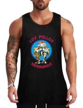 Los Pollos Hermanos Tank Top Simple Graphic Tank Top Minimal Print Sleeveless - Aliexpress - FashionsVida