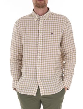 Camicia in lino BEIGE M