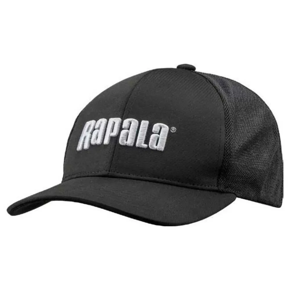 Mesh Cap Black One Size Men,Women - Rapala - FashionsVida